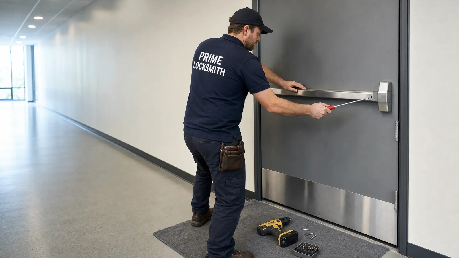 Panic Bars & Exit Devices in San Jose by Prime Locksmith